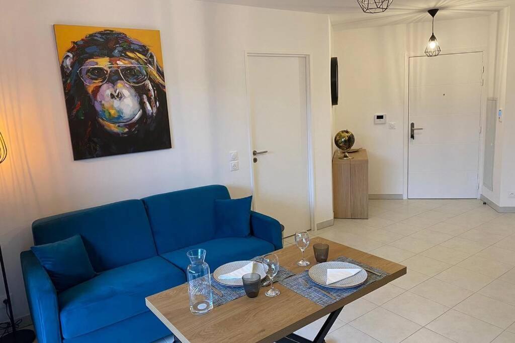 Ferienwohnung Deux Pieces Moderne Et Chaleureux Saint-Laurent-du-Var Exterior foto